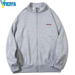 YICIYA Sweatshirt Carha brand Classic Gold standard logo Letter embroidery Hoodies Pullover Luxury new Blouse Long Sleeve hood