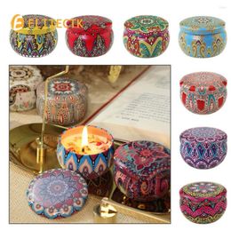 Candle Holders Tin Jars DIY Making Kit Holder Storage Case For Dry Spices Camping Party Favor And Sweets Gifts