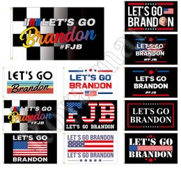 3X5 ft Let039s Go Brandon Banner Flags Outdoor Propaganda Parade Flag with 2 Copper Buckles7343077