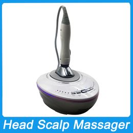 Head Scalp Massager Machine Hair Growth Head Massage Comb RF EMS Microcurrent Anti Hair Loss Health Care Nourishing Vibration Physiotherapy Relaxation Device