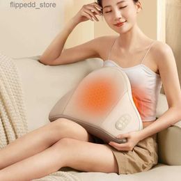 Massaging Neck Pillowws Red Light Heat Compress Cervical Massagers One-click Start Whole Body Massager Pillow Multi-functional Massage Lumbar Support Q231123