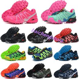 Designers Sports Shoe Speed Cross 3 Running Shoes Mens Trainers SpeedCross 3s Sports Luxurys Sneakers Outdoor Womens 36-48 L5