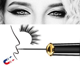 Smooth Magnetic Liquid Eyeliner Waterproof Sweatproof Eye Liner Fast Drying Densely Black Cosmetic Eyes Makeup Product7115511