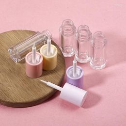 Storage Bottles 10PCS 2.4ml Mini Plastic Eyeliner Bottle Container Empty Refillable Brush Applicator For Growth Oil