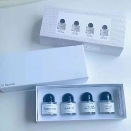 Wholesale men women 30ml 4pcs set Byredo Perfume Fragrance spray Bal d'Afrique Gypsy Water Mojave Ghost Blanche 6 kinds Perfume HIgh quality Parfum fast delivery
