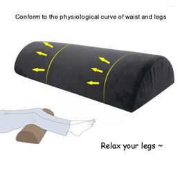 Pillow Outdoor Travel Protable Half Moon Bolster Semi-roll Pad Foam Ankle Support Memory Lumbar Pain Neck Relief X7v3