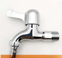 Bathroom Sink Faucets Copper Core Washing Machine Faucet Balcony Mop Pool 4 Points Into The Wall Quick Water Nozzle