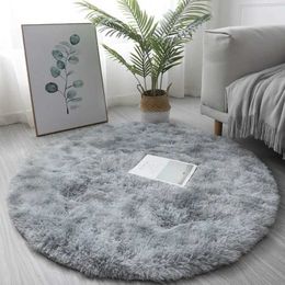 Carpets Warm Thick Round Rug Carpets Mat Floor for Living Room Soft Home Decor Bedroom Kid Room Plush Decoration Thicker Pile Rug