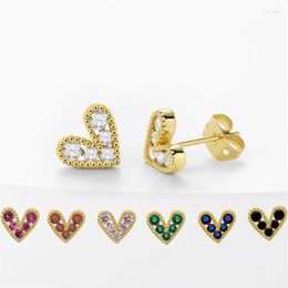 Hoop Earrings 2023 Simple Women's Small And Versatile Korean Enfashion Ear Rings For Women Heart Cute/Romantic Jewelry