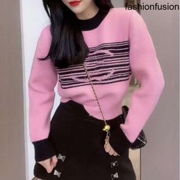 Womens Luxury brands Designers Sweater pink Letters Pullover Men S Hoodie Long Sleeve Sweatshirt Embroidery Knitwear Winter Clothes 2023 ioj