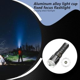 Flashlights Torches Durable Rechargeable Super Bright Hand Lamp Strong Lighting Small Lightness Torch Camping Illumination