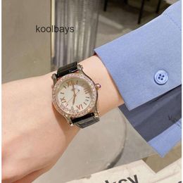 Wristwatch Choprds Watch Designer Fashion Diamond Brand Thin Women Waterproof Classic Luxury Women's Leather Strap Quartz Movement Happy Sport 5 CV3Z