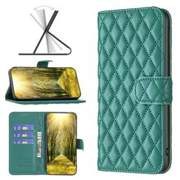 Phone Cases For MOTO G Play Power Edge 50 40 Neo G04 G24 G34 G84 G54 G14 G13 G23 2024 4G 5G Grid Wallet Leather Case Luxury CAPA