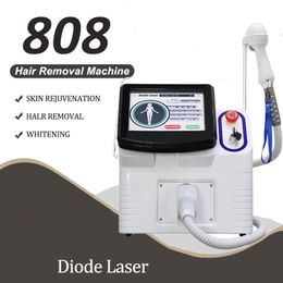 High Performance Portable Hair Removal Depilation 808nm Diode Laser Machine Painless Depilatory Hair Remover Skin Tightening Salon