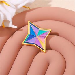 Primogems Enamel Pins Custom Genshin Impact Prop Material Brooches Lapel Badges Game Jewelry Gift for Kids Friends GC2060