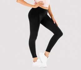 Women Yoga Pants Pockets sportswear Full Leggings Exercise Fitness Wear Girls Running High Waist pants4501955