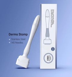 DRS140A Derma Roller Stamp Needle Adjustable Derma Rolling System Microneedle Anti Scare Hair Restoration Stretch5880316