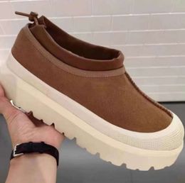 Designer Classic Ultra Mini Boots Snow Boot Platform Short Women Men Fur Sheepskin Tasman Tazz Chestnut Sand Mustard Seed Beige Australian UGGsity slippers 6692ess