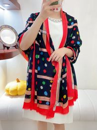 Top Quality free shipping New Polka Dot Cashmere Scarf: Premium Quality, Exquisite and Lightweight 100% Cashmere, Shawl 100x200cm