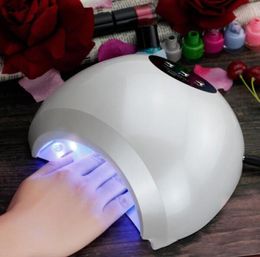 Sun10 48W Uv Led Lamp Gel Nail Dryer Spherical White Light Uv Nails Curing Machine Polish Art Tool9233063