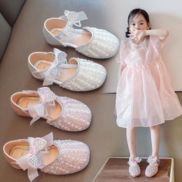 Baby Sandals Kids Girls Sandals Soft Bottom Infant Shoes Children Infant Girls Princess Shoes Bowknot Kids Girl Shoes Size 23-35