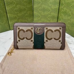 Famous Italian Card Holder designer Bags Luxury Women Fashion Handbag Classic Brand Hardware Double Letter Wallet High Quality Leather Edge Multi Card Location