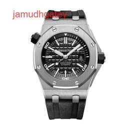 Ap Swiss Luxury Watch Royal Oak Offshore Series Box Certificate 42mm Automatic Mechanical Men's Watch 15710st