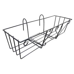 Hanging Balcony Flower Pot Brackets Holder Box Stand Rack Railing Shelf Patio Deck Plant Planter Container Accessories Y200723195Q