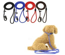 Adjustable Nylon Dog Leash Pet Rope Training Leash Adjustable Collar Leash Slip Lead Strap Adjustable Collar Pet Animals Rope Supp6084279