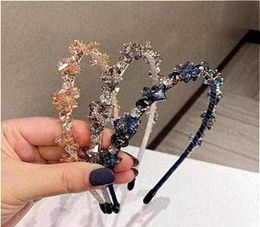 Fashion Crystal Rhinestone Women Headband Wedding Party Aoy Hair Bands for Bride Night Cb Ladies Hairband23872344225