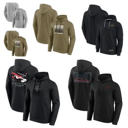 Racer hooded sweatshirt F1 2023 Team hooded sweatshirt Formula One fan coat