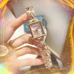 High quality women square dial quartz watch Ladies Set Auger Clock Stainless Steel Waterproof Thin Cute Original Clasp Analog Casual Wristwatches Montre De Luxe