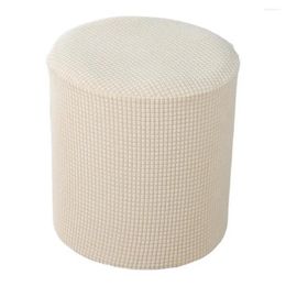 Chair Covers Stool Protector Excellent Workmanship Soft Texture Decorative Modern Living Room Bedroom Stretch Cloth Cover Decor