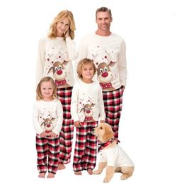 Family Matching Outfits Family Matching Clothes Christmas Pyjamas Mother Kids Baby Pyjamas Set Look Sleepwear Mother And Daughter Father Son Outfit 231123