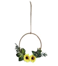 Faux Wreath Artificial Flowers Wreath for Front Door Wall Hanging Window Wedding Decorative4920732