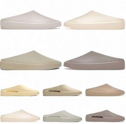 Wholesale Fears God Sandals The California Slip-On Designer Slippers Shoes Nlke Slides Women Mens Almond Cement Concrete Cream Oat Big Size soft