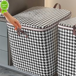 New Quilt Storage Box Dustproof Organizers Non-woven Wardrobe Space Saving Bag House-moving Bedding Box Travel Storage Organization