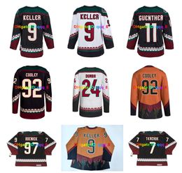 Clayton Keller Logan Cooley CCM Gerileme Arizona Hokey Forması Nick Schmaltz Matt Dumba Barrett Hayton Karel Vejmelka Jeremy Roenick Keith Tkachuk Doan Boyut S-XXXL