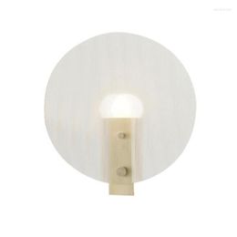 Table Lamps Post-modern Nordic Personality Creative Minimalist Glass Frosted Wave Pattern Bedroom Model Room Decorative Lamp