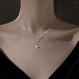 Pendant Necklaces Fashion The Big Dipper Shape For Women In 2023 Light Luxury Simple Jewelry Item With Necklace