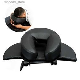 Massaging Neck Pillowws SPA Massage Table Pillow U Shape Bolster Face Down Cradle Nap Sleeping Cushion For Office Desk School Travel Salon Household Q231123