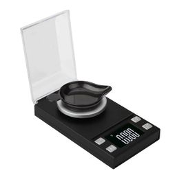 10g/20g/50g/100g Electronic Scales 0.001 LCD Digital Scale Jewelry Medicinal Herbs Portable Lab Weight Milligram Scale dh975