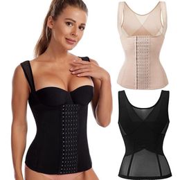 Waist Support Women Shapewear Body Shapers Plus Size Corset Trainer Slimming Belt Female Modelling Strap Lingerie Fajas Colombianas276W