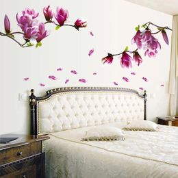 Wall Stickers Purple Flower Removable Art Waterproof Bedroom Home Decor Mural Decals #7