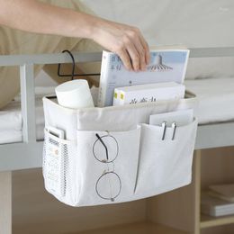 Storage Bags Bedside Bed Organizer Bag Pocket For Dorm Rooms Rails Bedroom Kitchen Organization