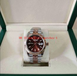Wholesale 16 Style Mens Watch BPF maker 41mm 126334 126333 m126331-0002 Dark Sapphire Glass 2813 Automatic Mechanical Men's Wristwatches Two Tone Rose Gold