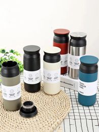 Water Bottles 500ml Thermos Cups Coffee Mug Insulated Bottle Stainless Steel Thermal Tumbler Vacuum Flask Portable Travel Office Mugs 231123