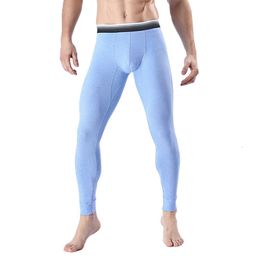 Men's Sports Tights Autumn and Winter Warm Elastic Leggings Sexy Thermal Lingerie