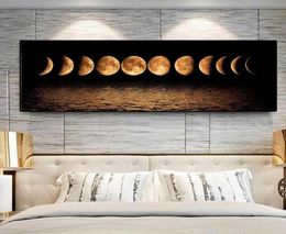 Large Size Abstract Moon Picture Canvas Painting Wall Art Posters And Prints For Living Room Study Decoration Cudaros No Frame1678410