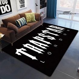 Carpet Trapstar London printed carpet rugs living room bedroom decoration Outdoor carpet Yoga mat birthday gift 231122